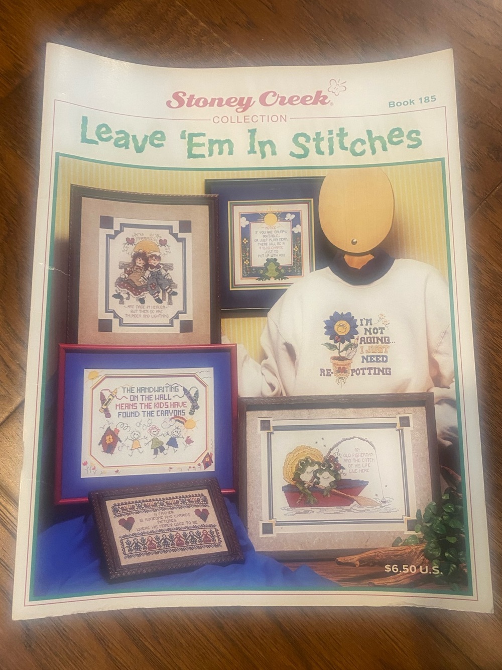 Vintage Stoney Creek Leave ‘Em in Stitches Book 185